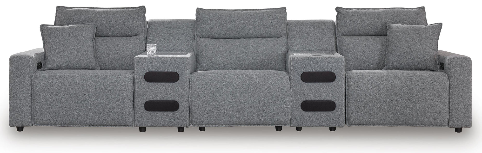 Modmax II Reclining Sectional with Audio Consoles