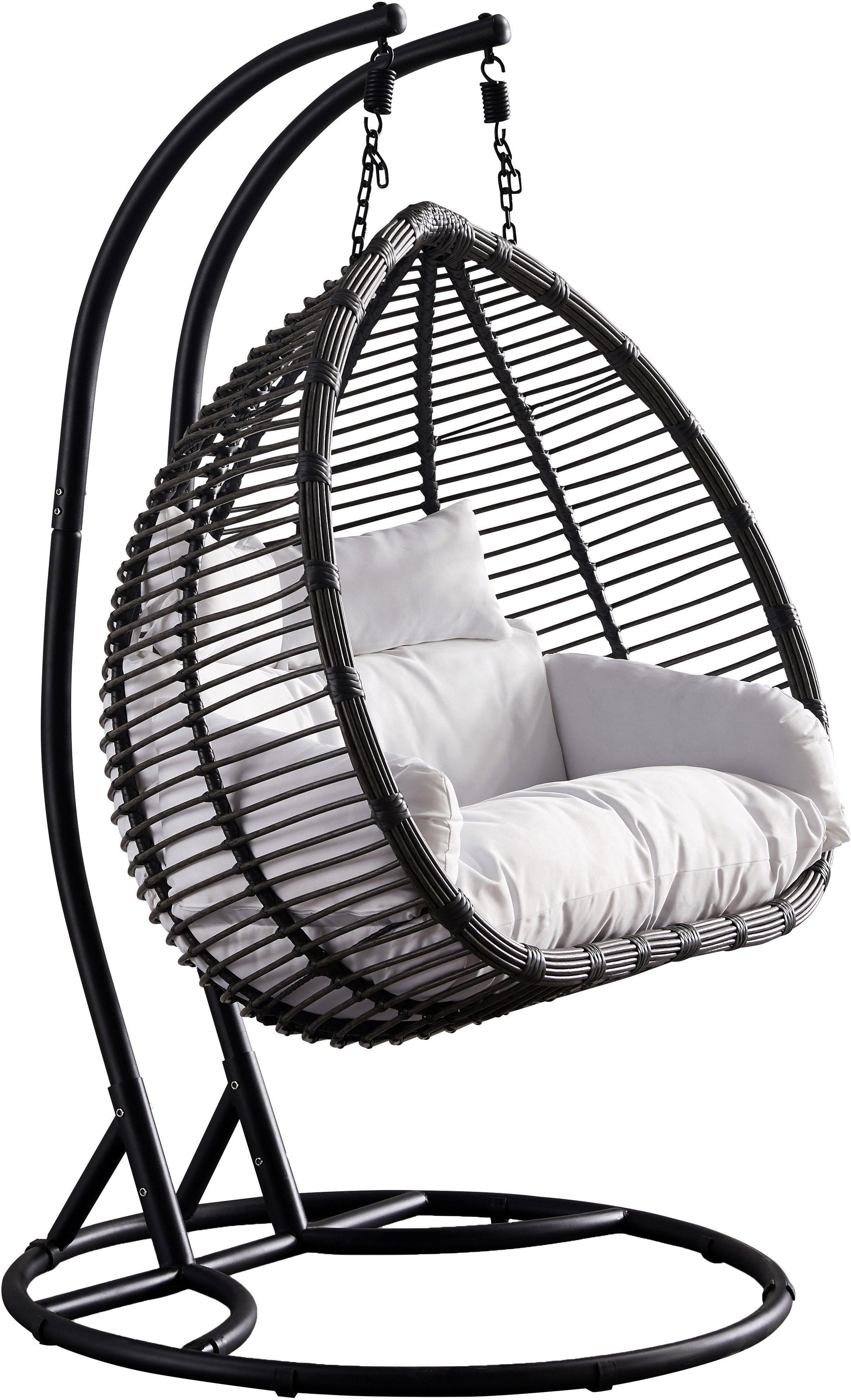 Tarzan Dark Grey Outdoor Patio Double Swing Chair