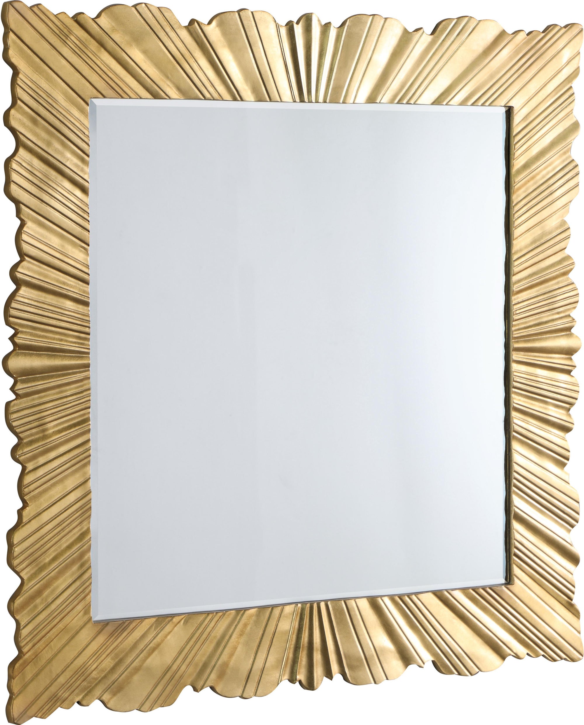 Golda Gold Leaf Mirror