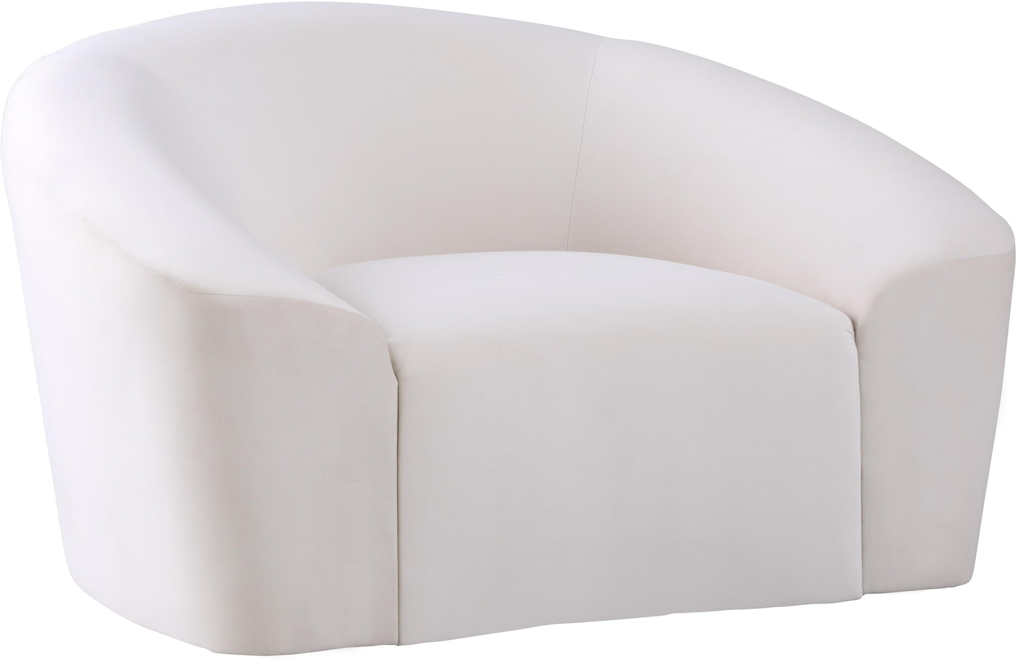 Riley Cream Velvet Chair