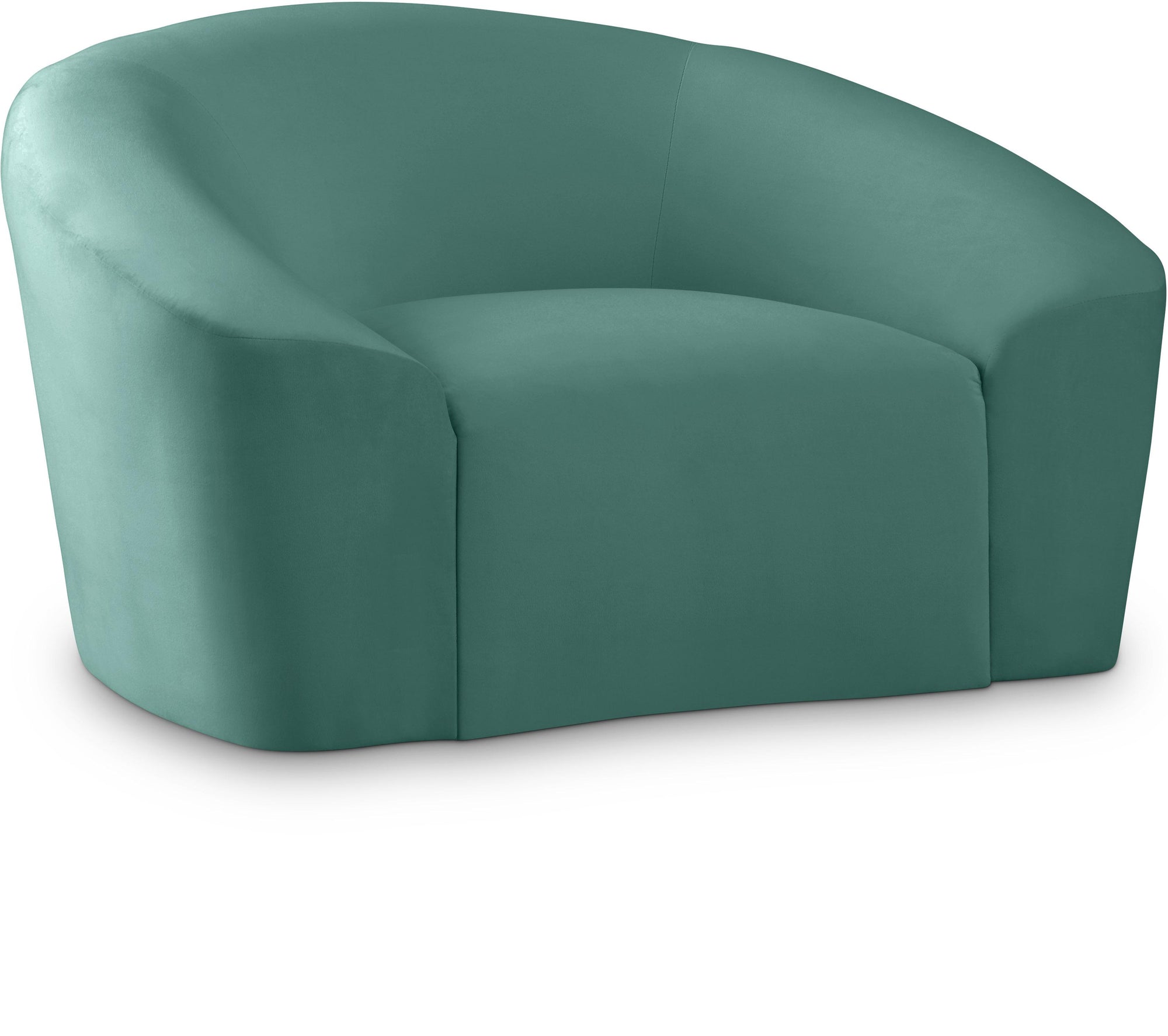 Riley Mint Velvet Chair