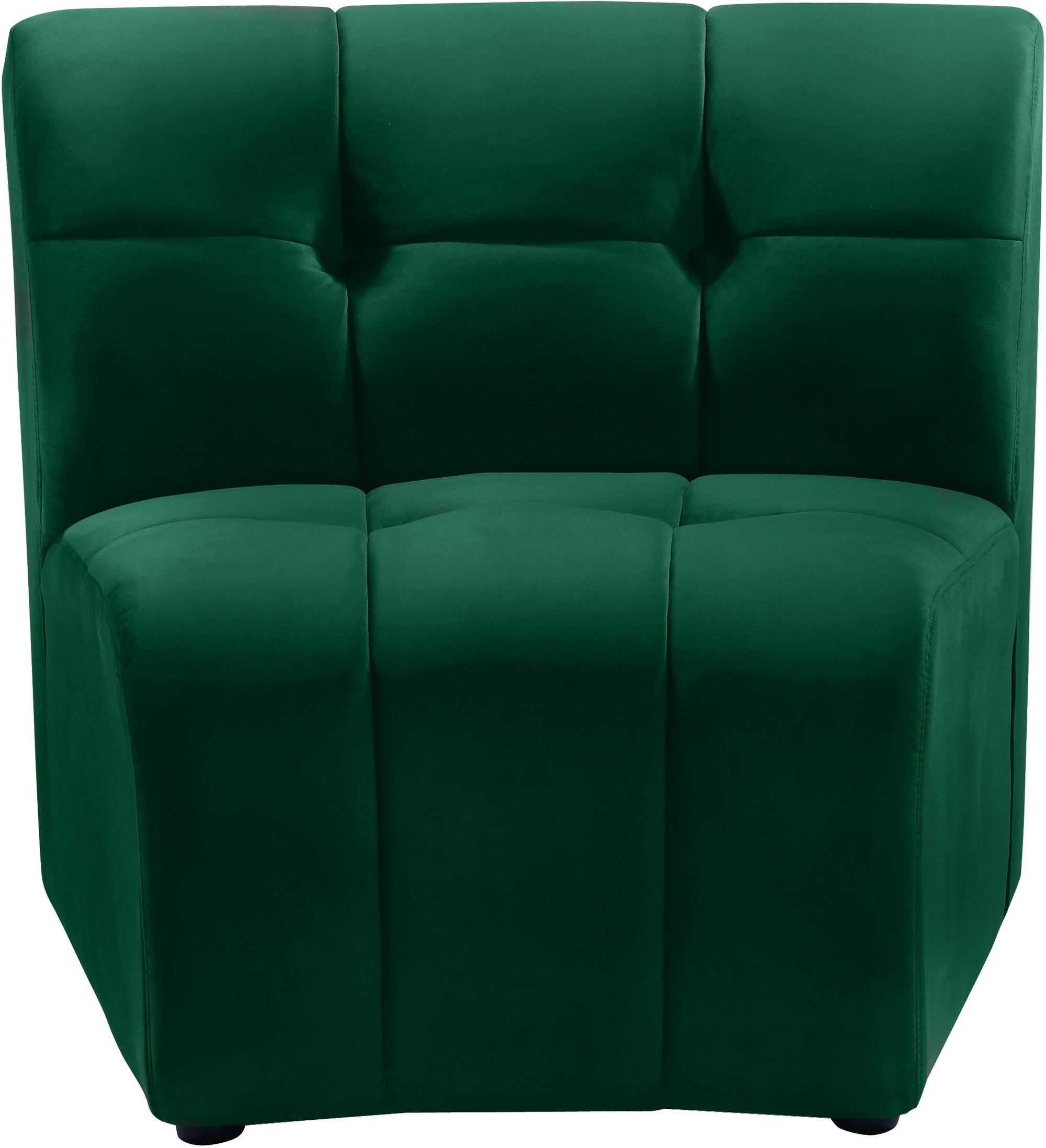 Limitless Green Velvet Modular Chair
