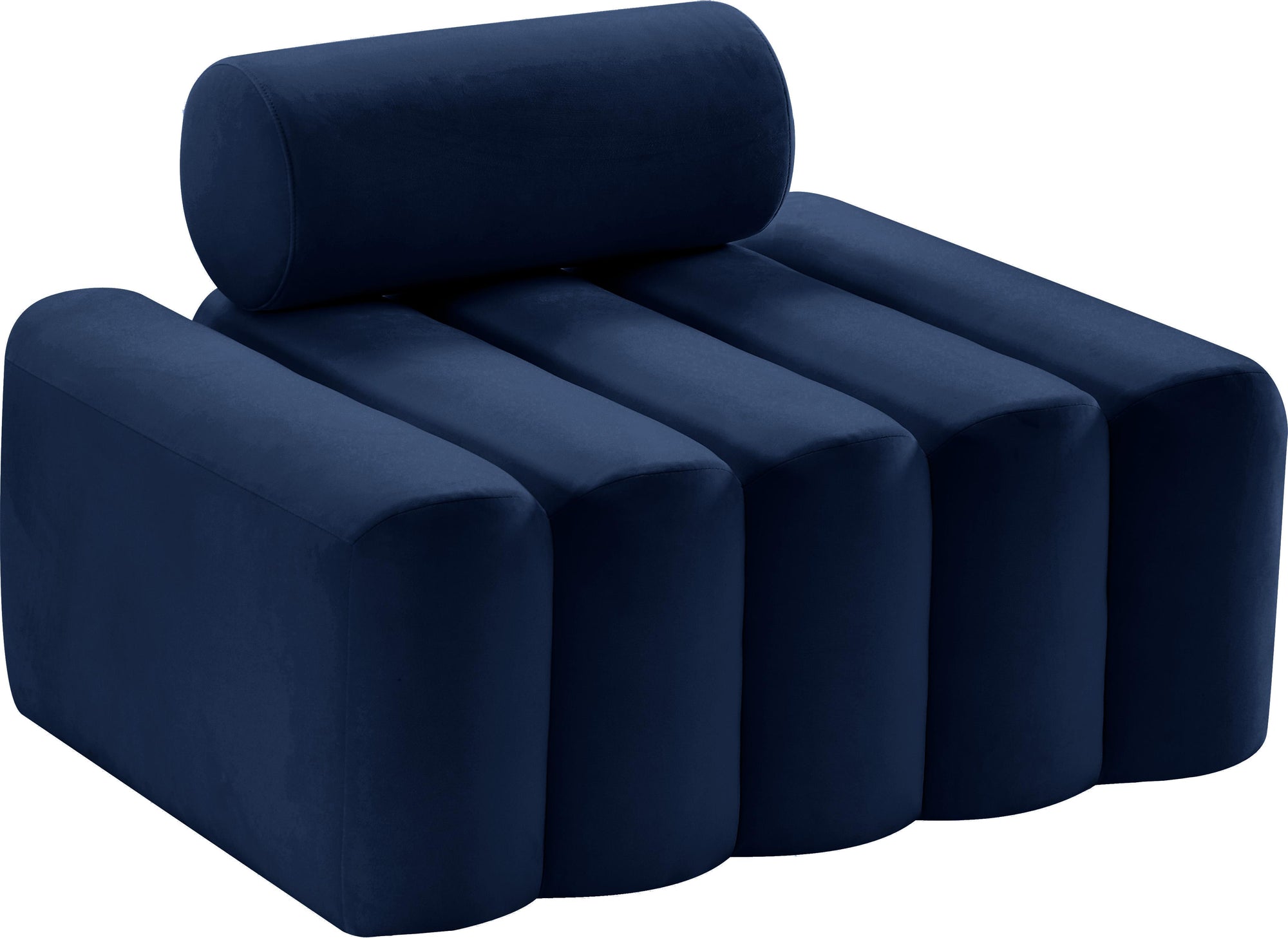 Melody Navy Velvet Chair