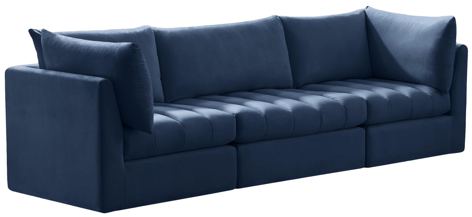 Jacob Navy Velvet Modular Sofa