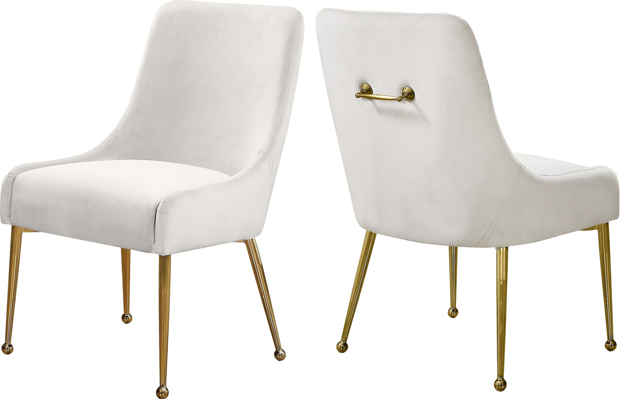 Owen Cream Velvet Dining Chair