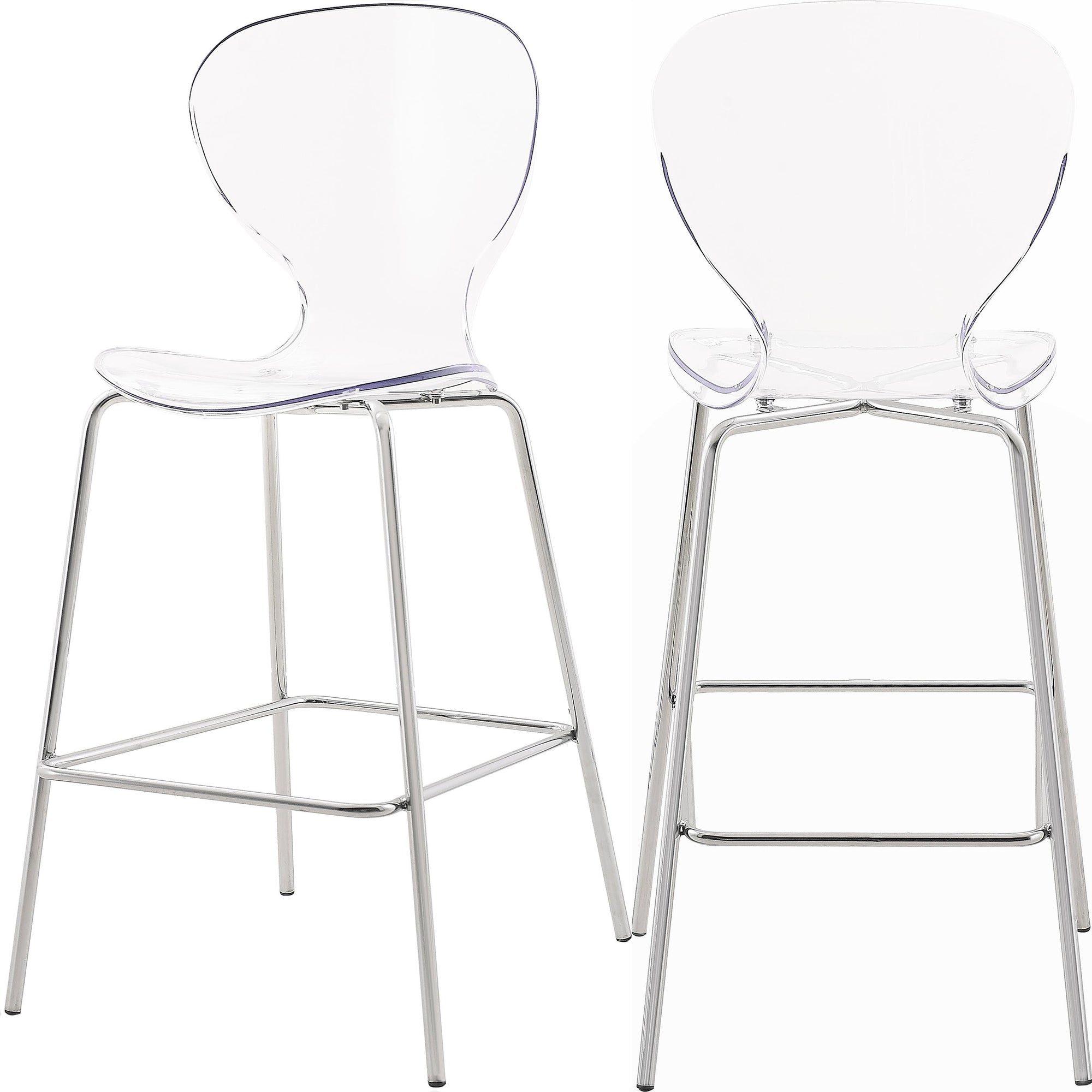 Clarion Chrome Stool