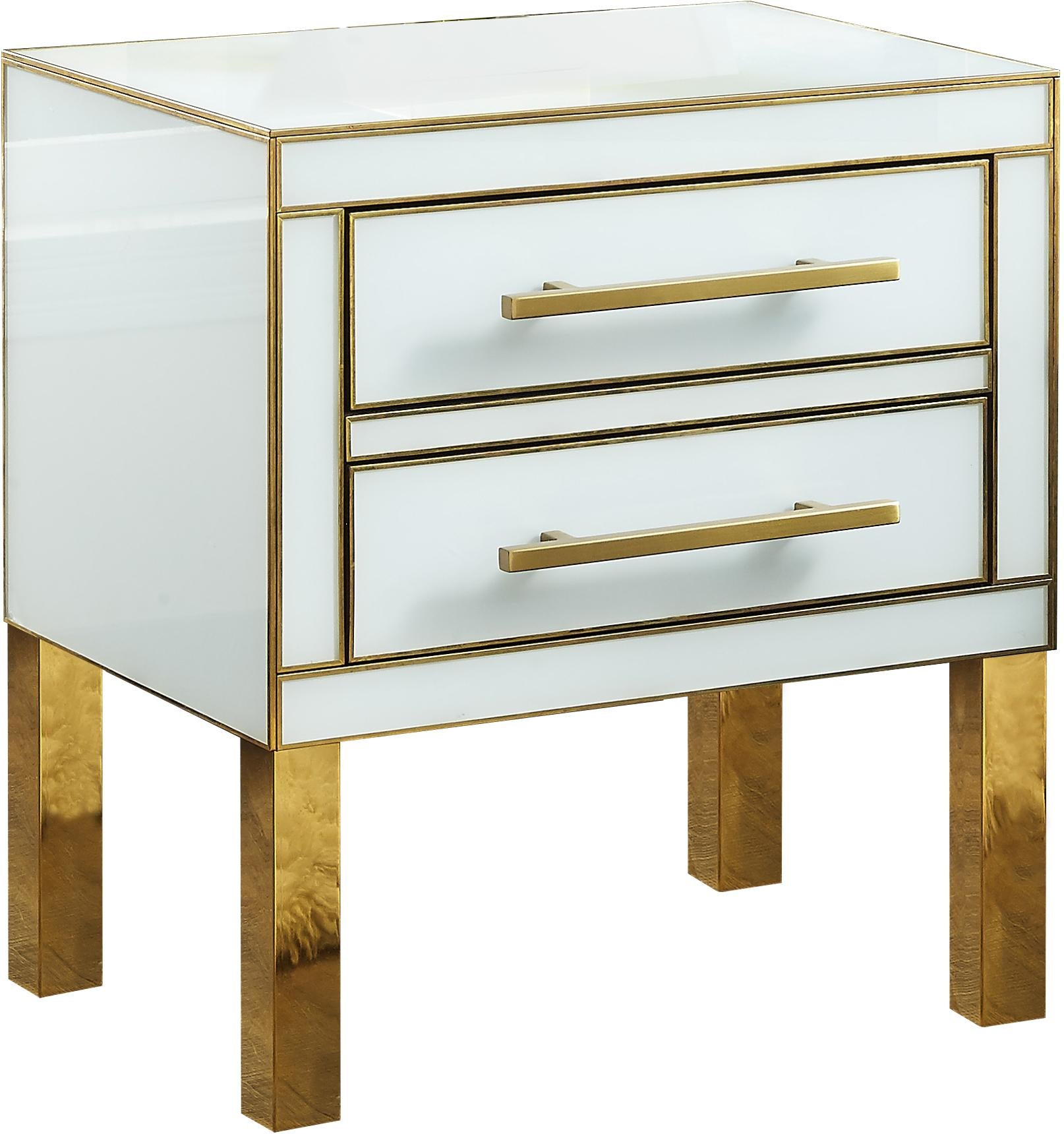 Gigi White Side Table