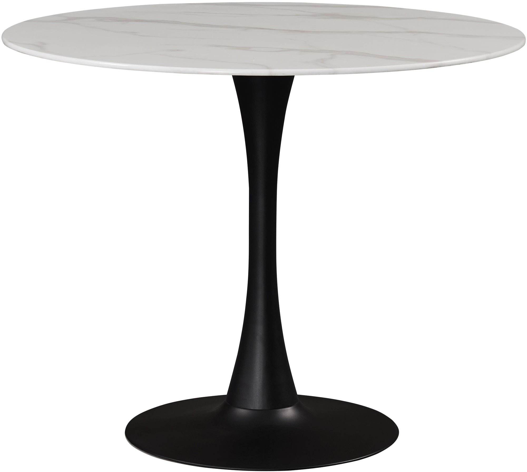 Tulip Matte Black Dining Table (3 Boxes)