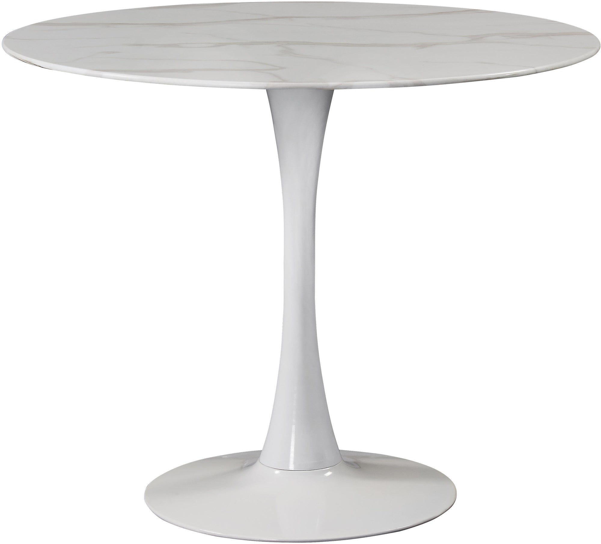 Tulip White Dining Table (3 Boxes)
