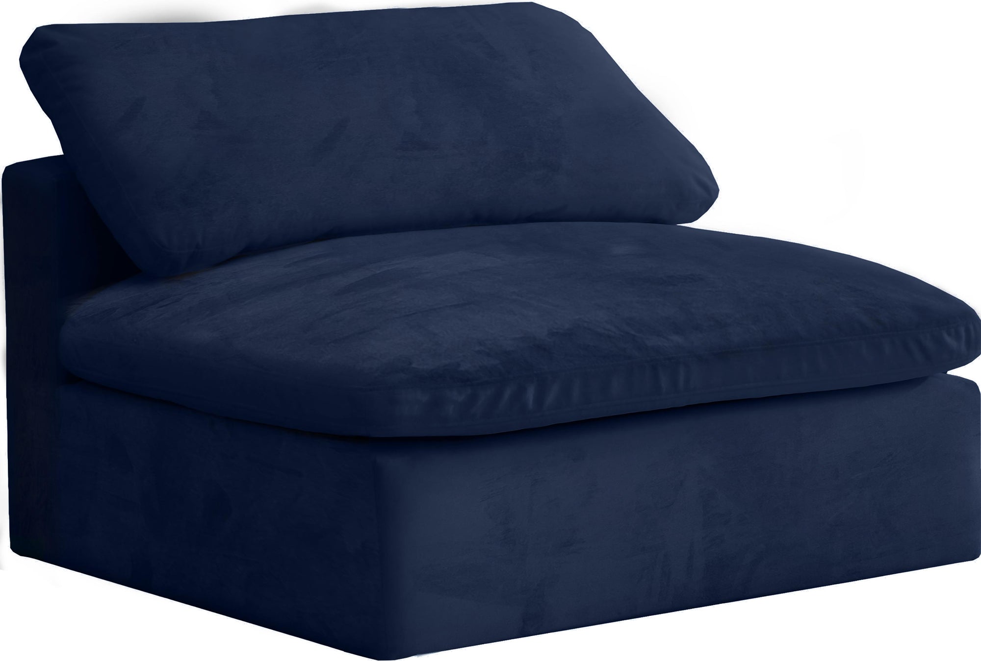 Cozy Navy Velvet Chair