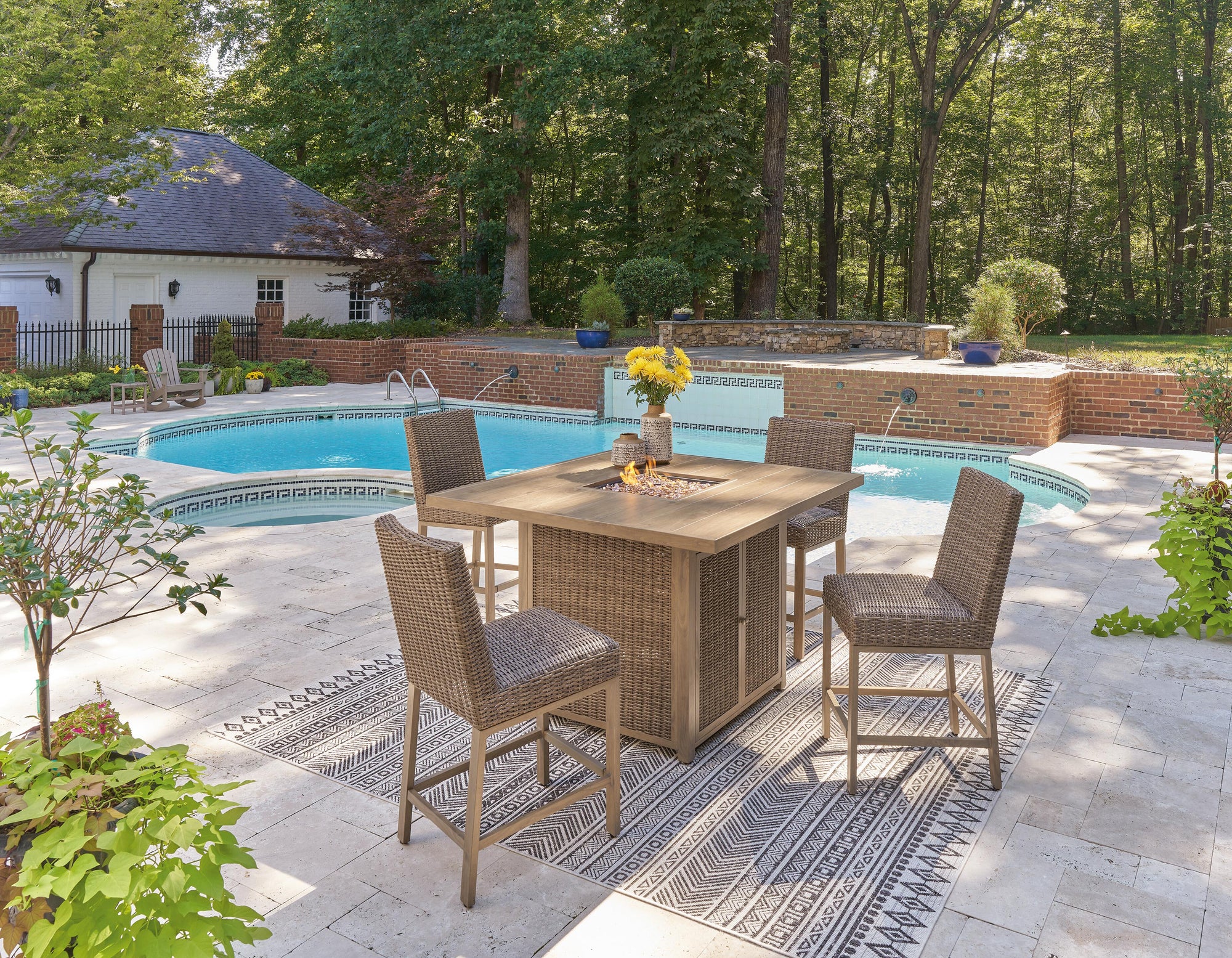 Walton Bridge Outdoor Bar Set