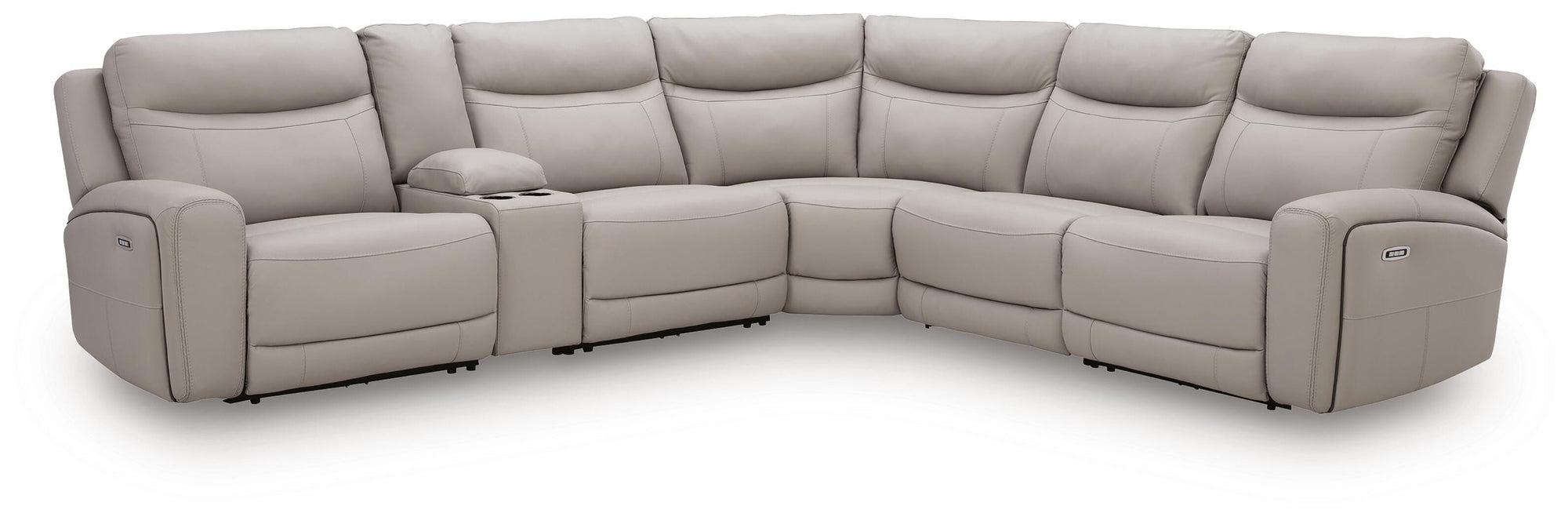 Gravier Power Reclining Sectional with Storage Console