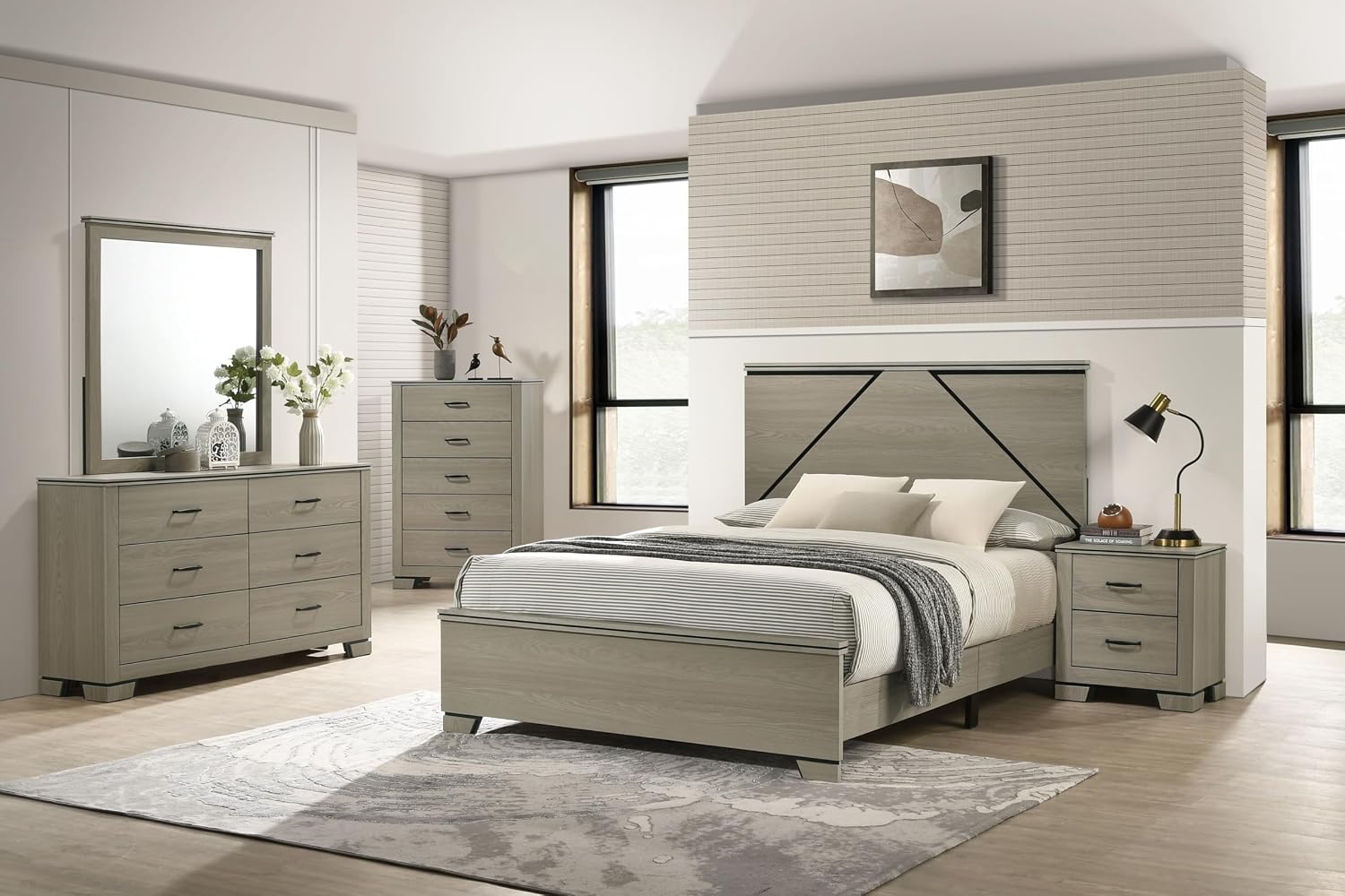 Joanna LED Bedroom Set