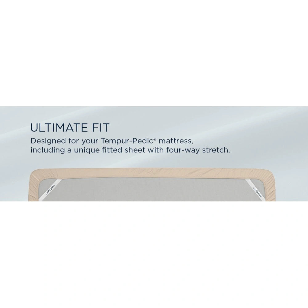 TEMPUR Classic Cotton Sheet Set Sandstone
