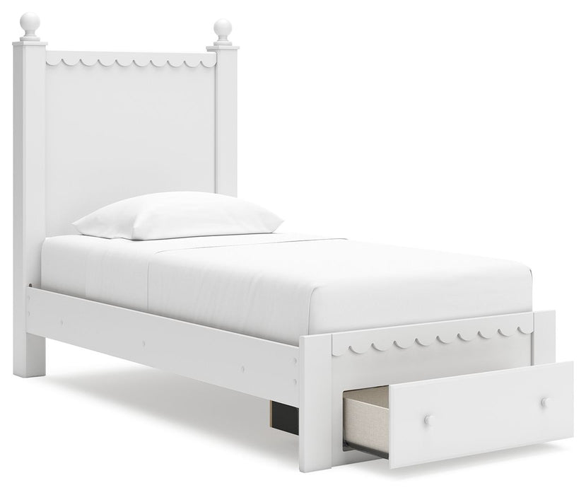 Mollviney - Panel Storage Bed