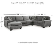 Birkdale Court Sectional with Chaise