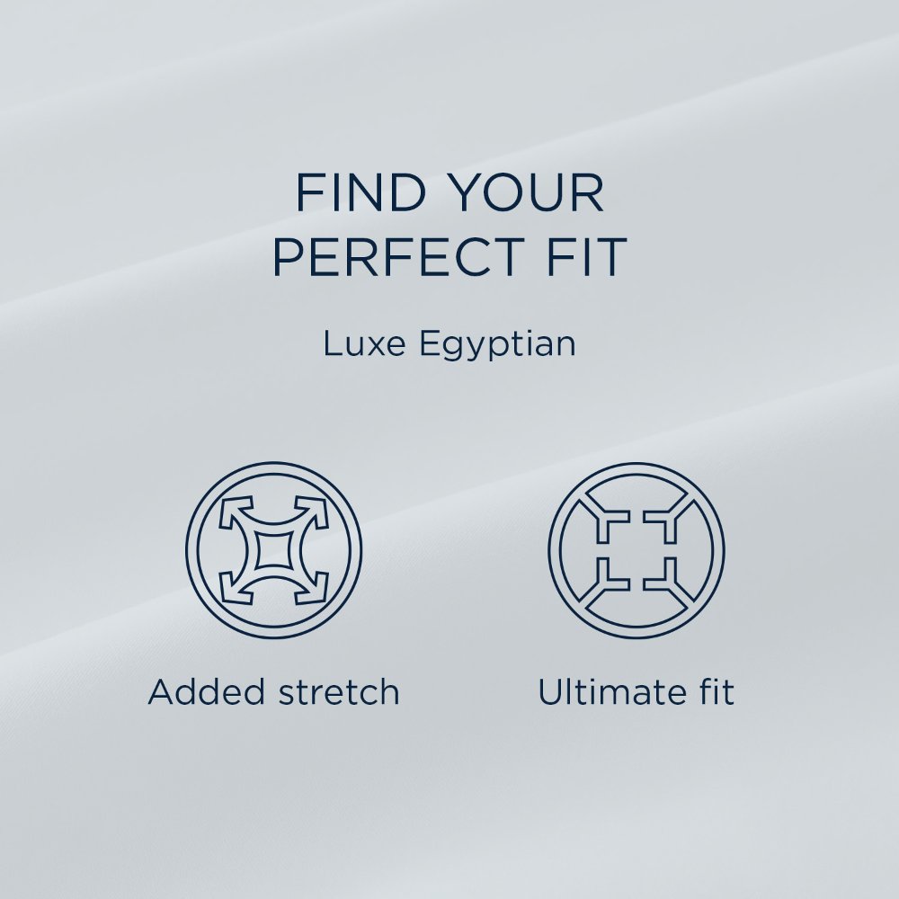 TEMPUR Luxe Egyptian Cotton Sheet Set Sandstone