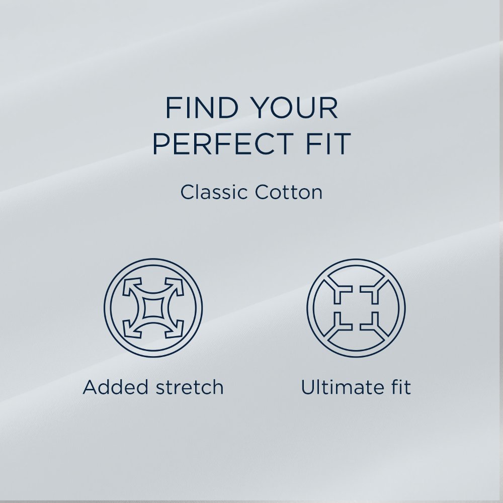 TEMPUR Classic Cotton Sheet Set White