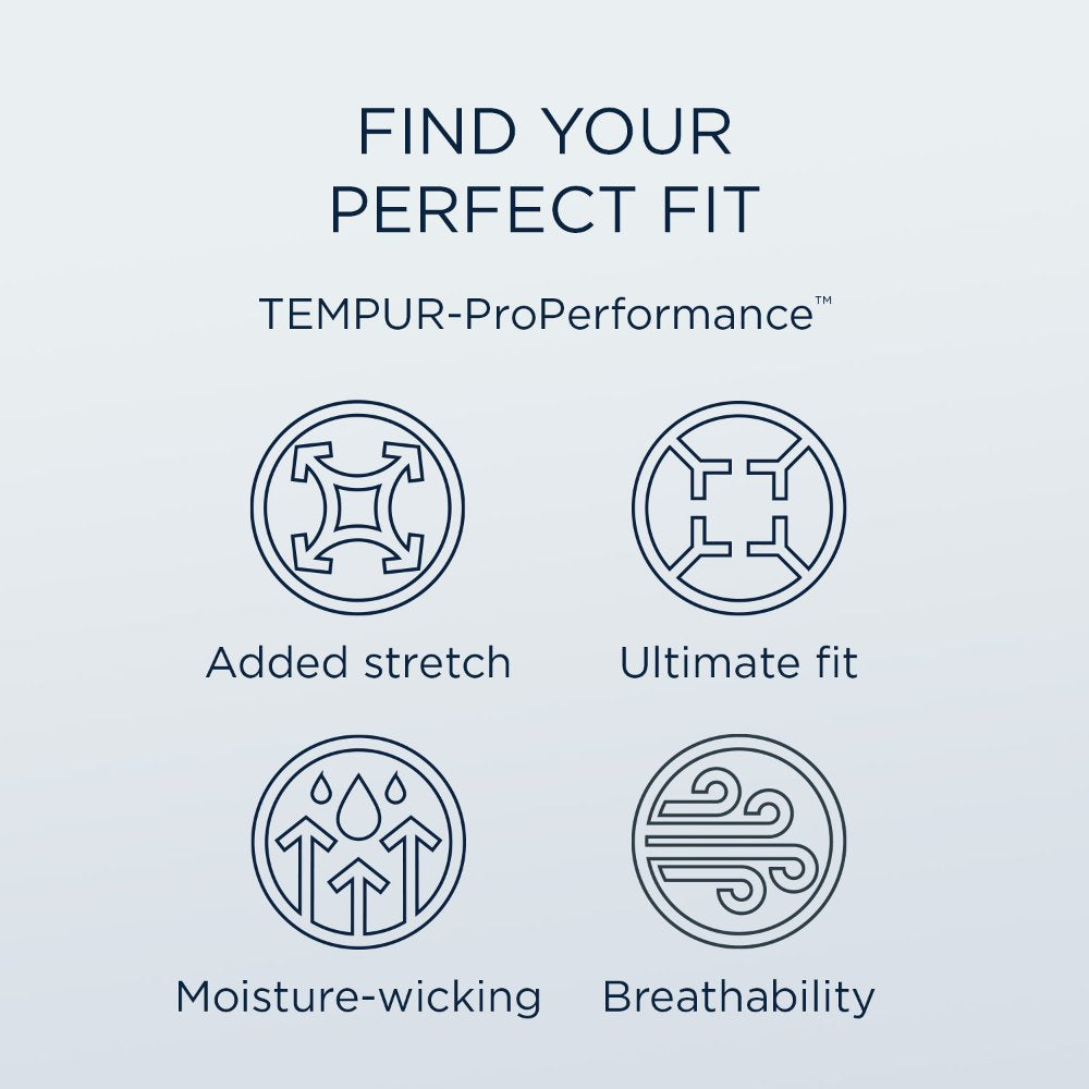 Tempur-Pedic ProPerformance Pillowcase Set - Sandstone