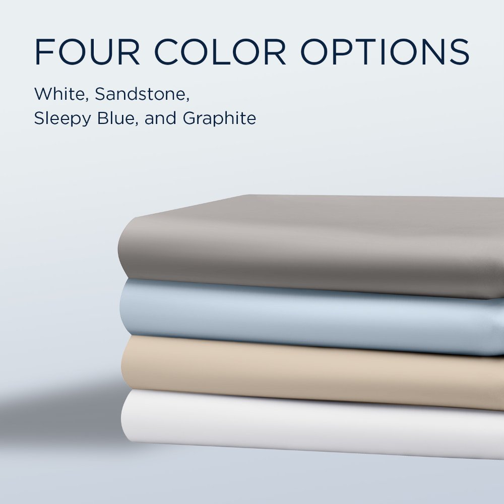 Tempur-Pedic Breeze Pillowcase Set - White