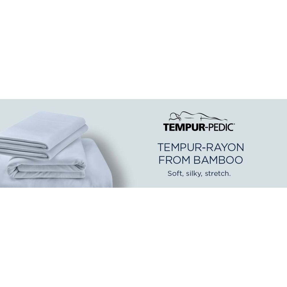 TEMPUR Rayon from Bamboo Sheet Set Cool Gray