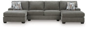 Clarington Sectional with Double Chaise