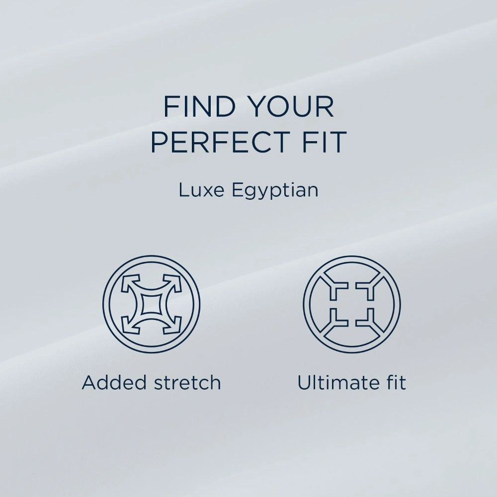 TEMPUR Luxe Egyptian Cotton Sheet Set Sandstone