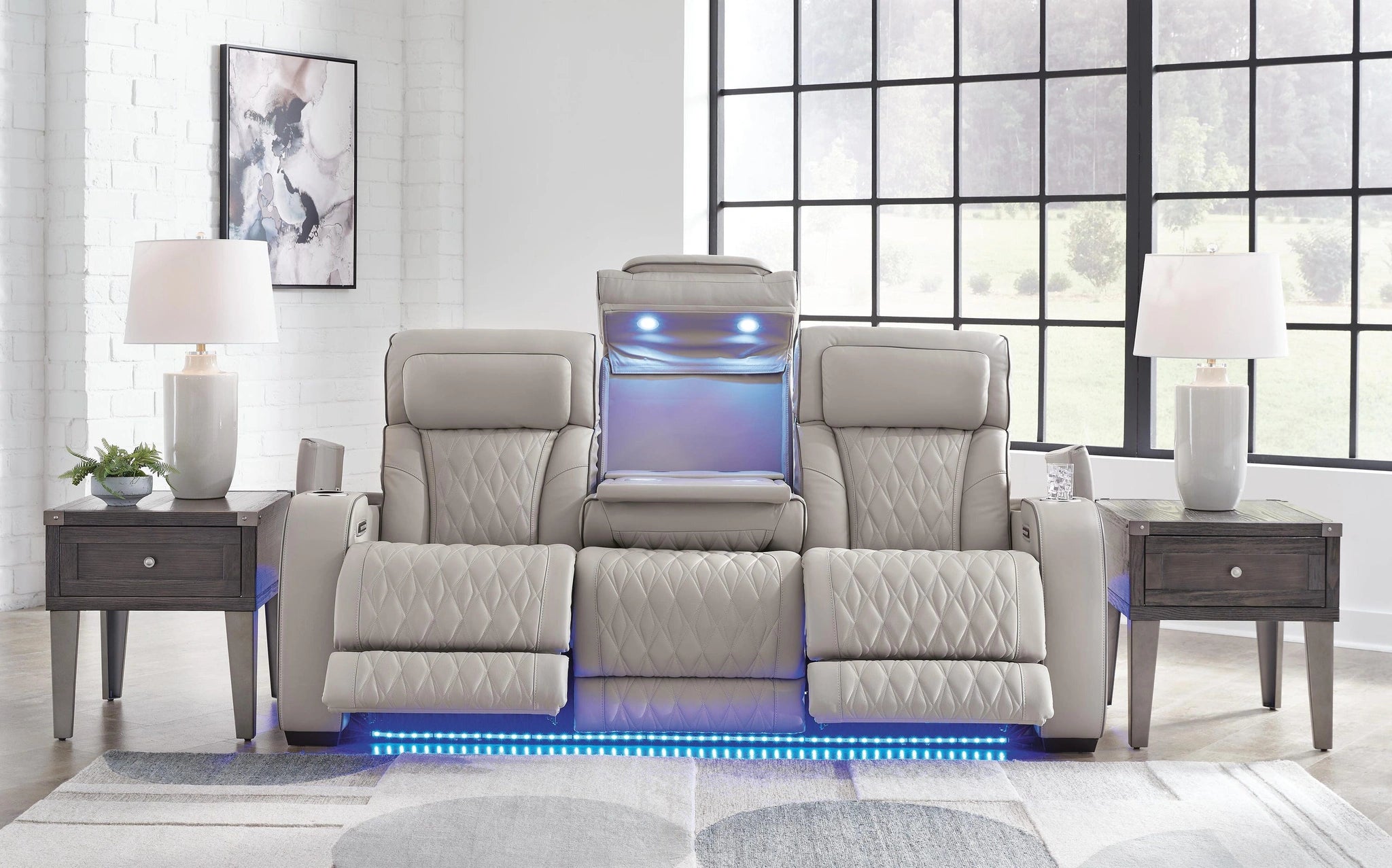 Boyington Power Reclining Sofa, Loveseat and Recliner