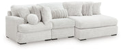 Cuddle Plush Sectional with Chaise