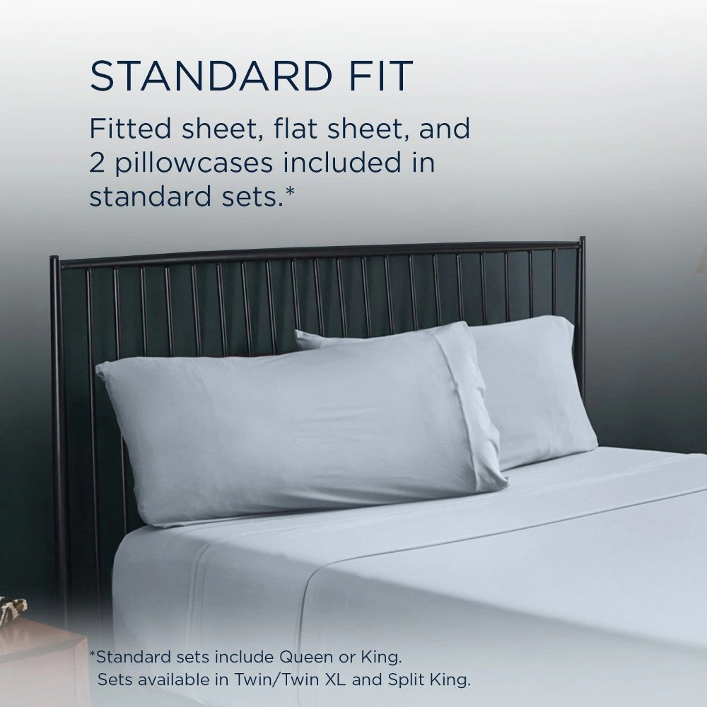 Tempur-Pedic ProPerformance Pillowcase Set - Sleepy Blue