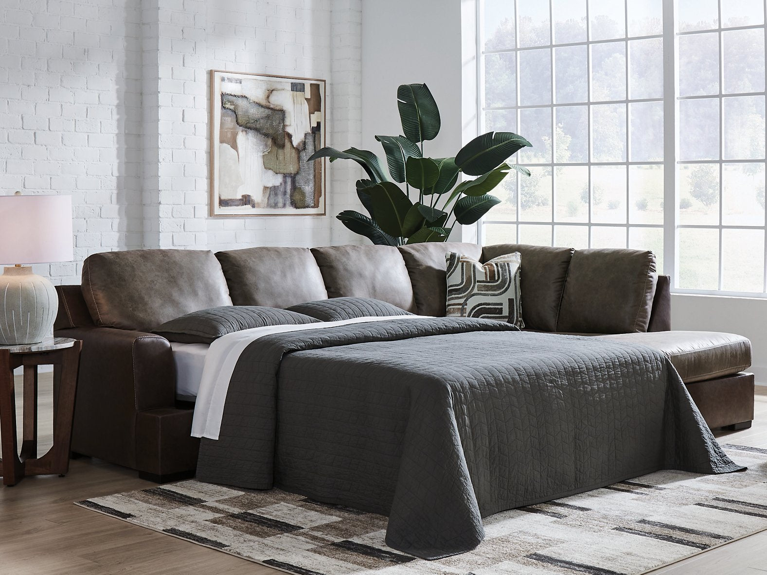 Castille Way Sleeper Sectional with Chaise