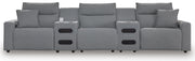 Modmax II Reclining Sectional with Audio Consoles