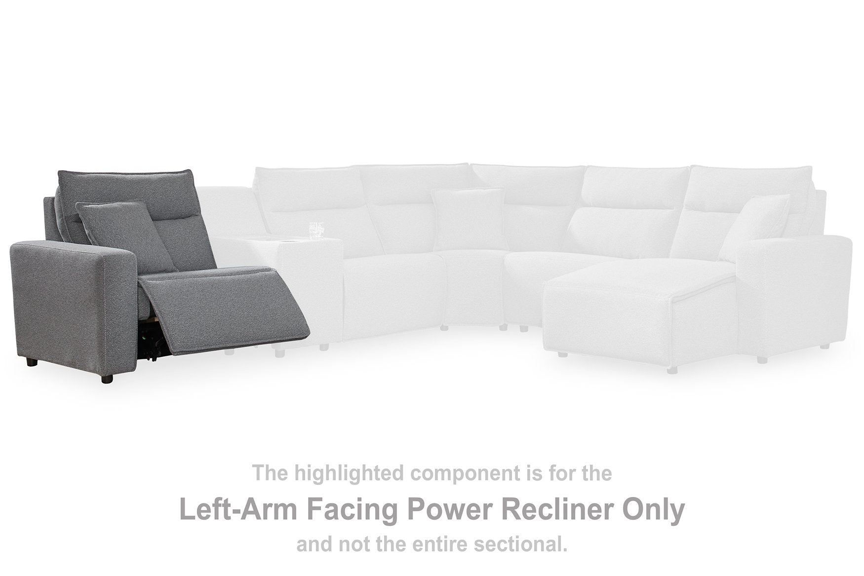 Modmax Power Reclining Sectional with Chaise