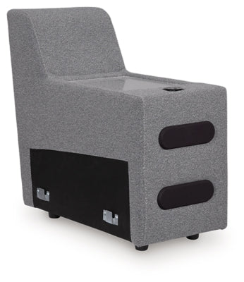 Modmax II Power Reclining Sectional with Audio Consoles