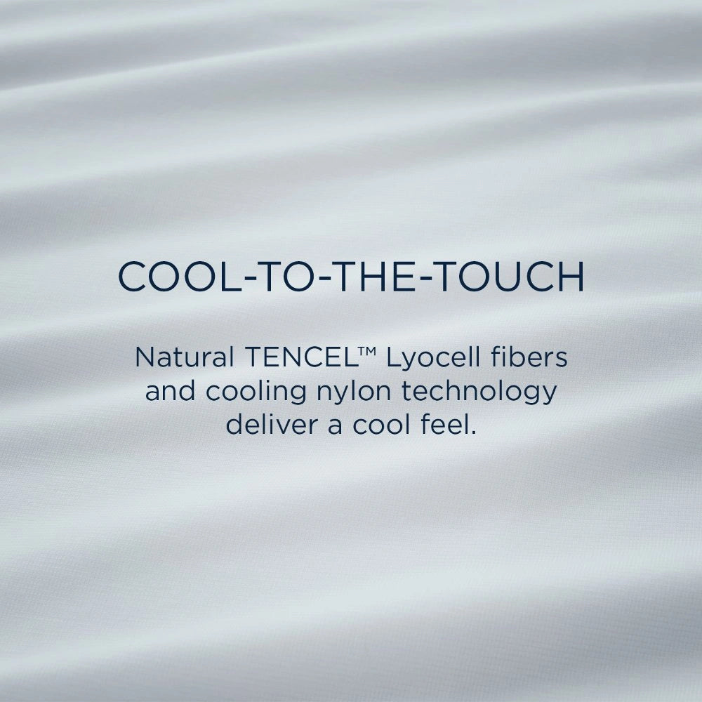 TEMPUR breeze cooling Sheet Set Sandstone