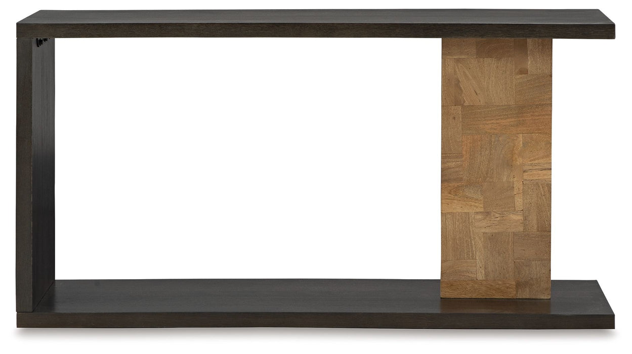 Camlett - Brown - Console Sofa Table