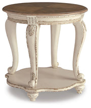 Realyn End Table Set
