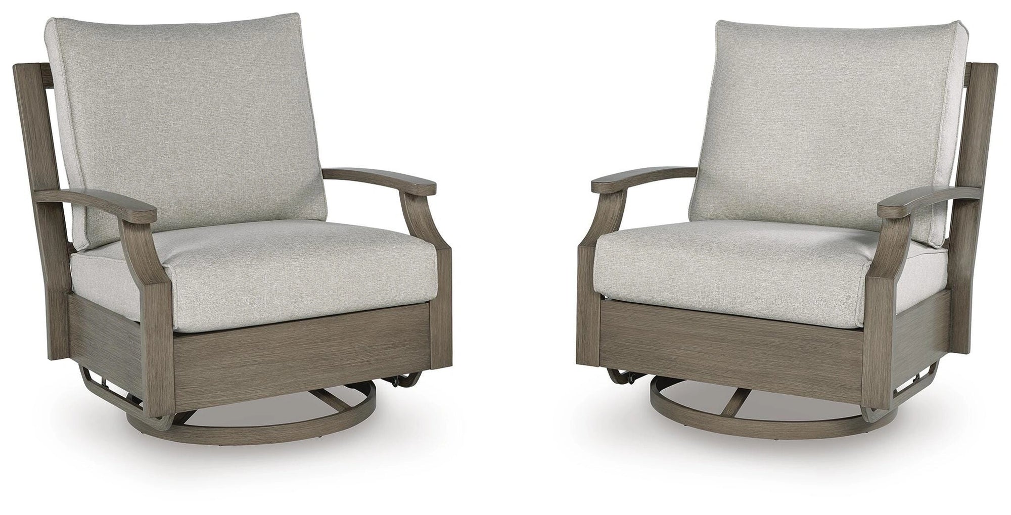 Rainier Ranch Outdoor Swivel Glider Chair with Cushion image
