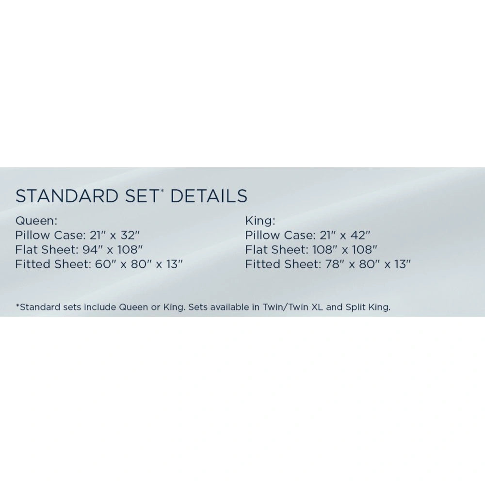 TEMPUR Classic Cotton Sheet Set Sandstone