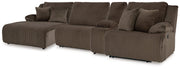 Top Tier Reclining Sectional with Chaise