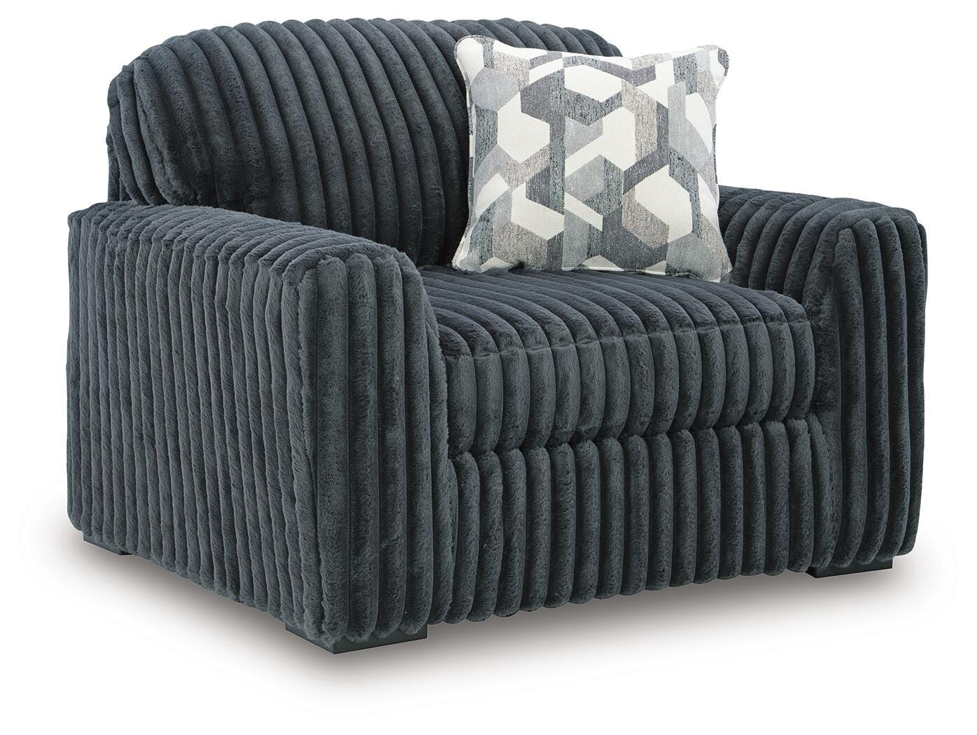 Midnight-Madness Oversized Chair