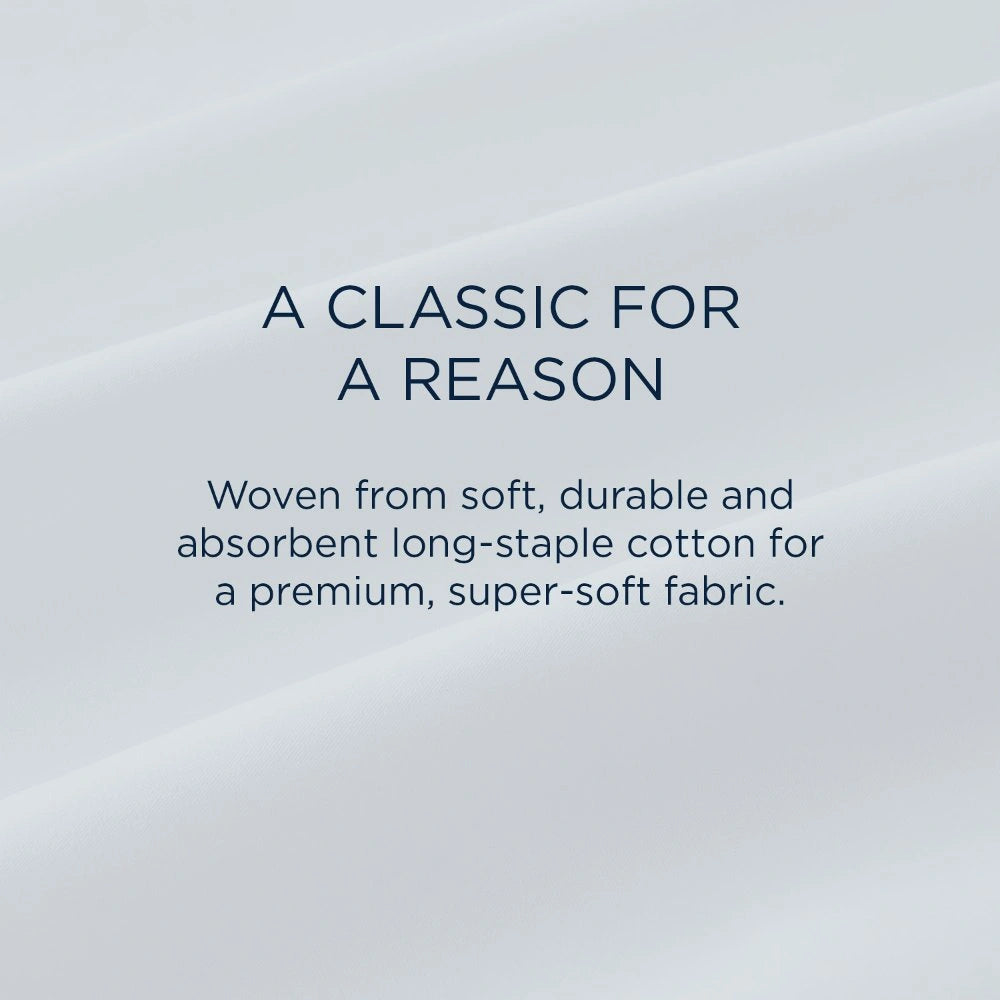 TEMPUR Classic Cotton Sheet Set Sleepy Silver Mist