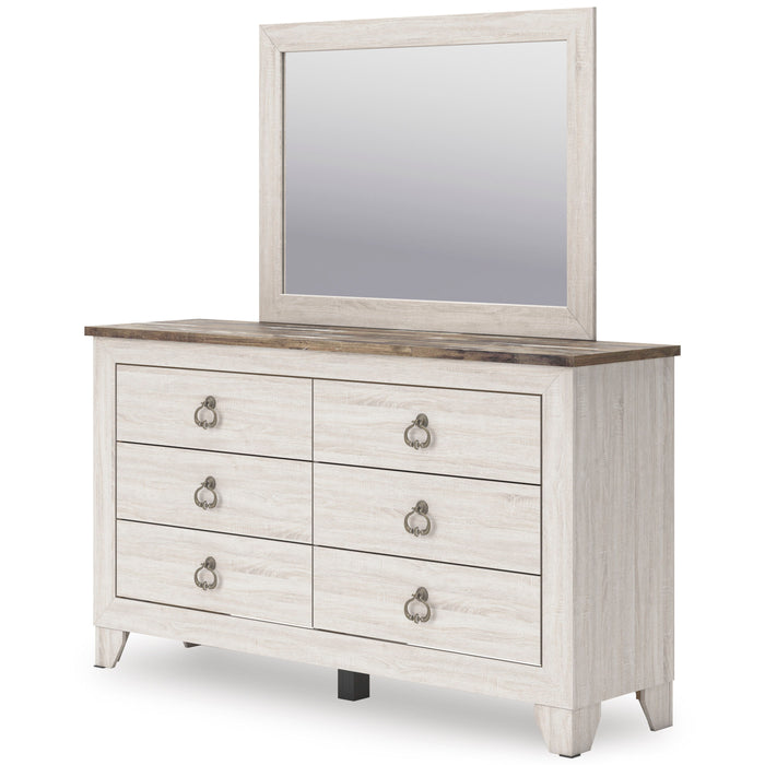 Ashley Exclusive Whitewash Laigmeyer Bedroom Set