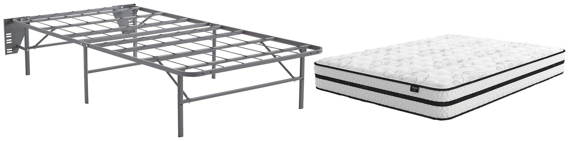 Chime 10 Inch Hybrid 2-Piece Mattress Package image