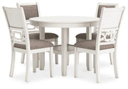 Erinberg Dining Table and 4 Chairs (Set of 5)