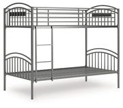 Lanceburg Bunk Bed with Ladder