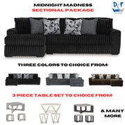 Midnight Madness Sectional Package