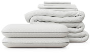 RH Mattress Protect Bundle Top of Bed