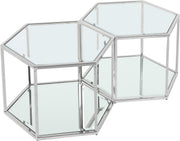 Sei Chrome Coffee Table