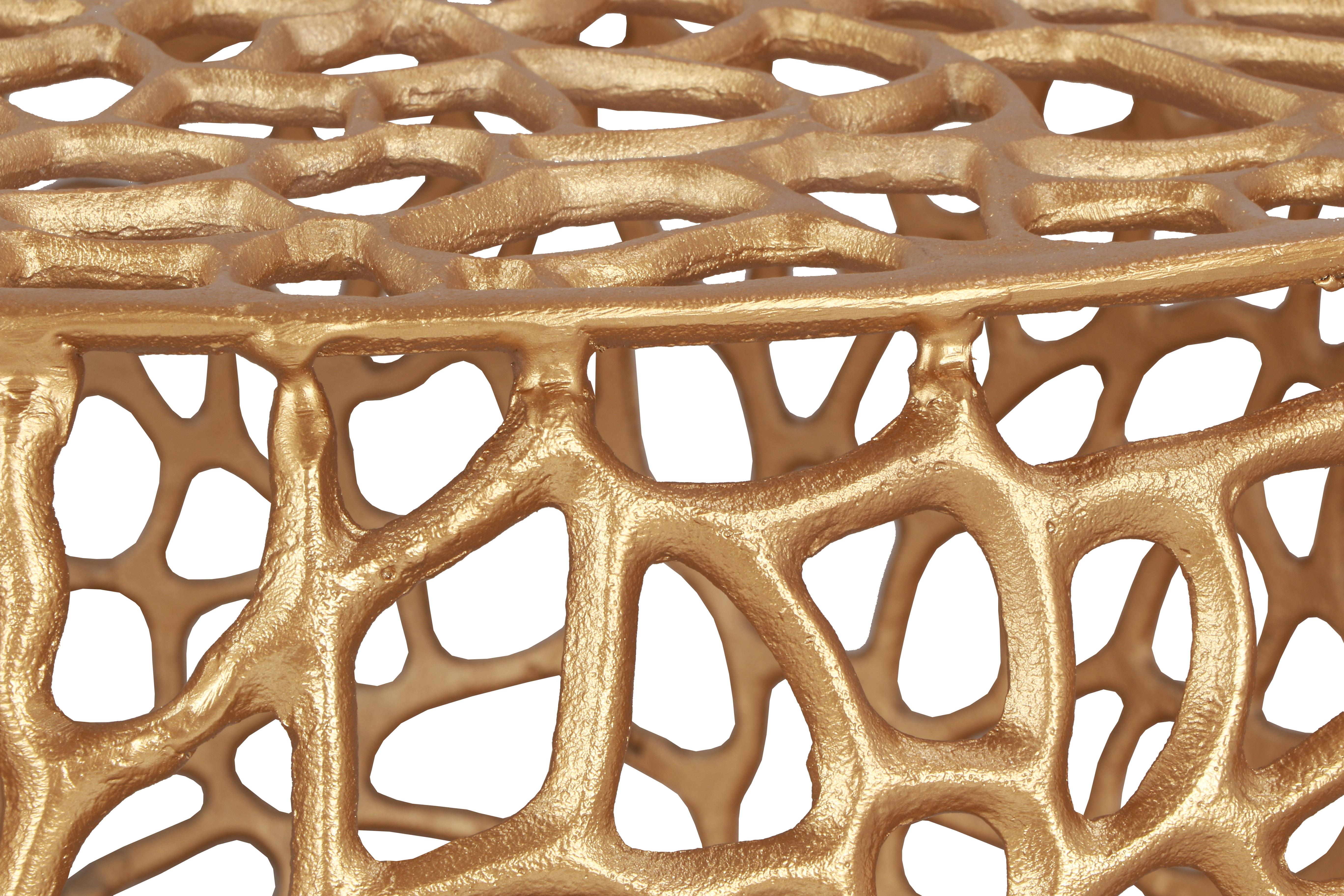 Priya Gold Coffee Table